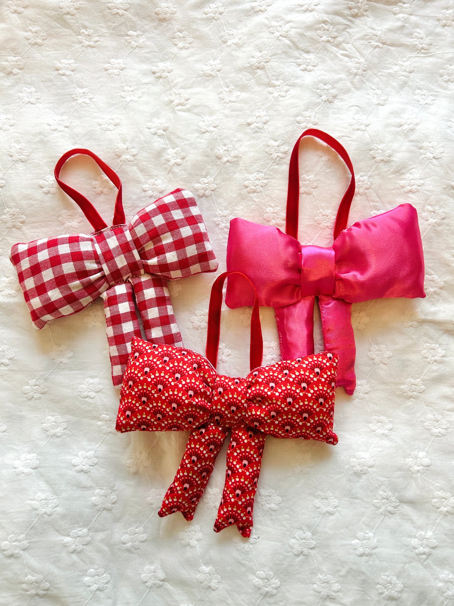 Christmas Bow Set of 3 - CUSTOM MADE